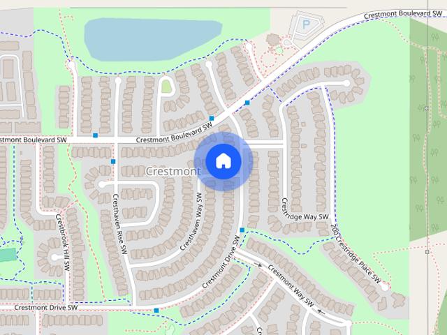 Apartment for rent in Crestmont, Calgary
