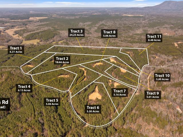 Land for sale in Murray, Georgia