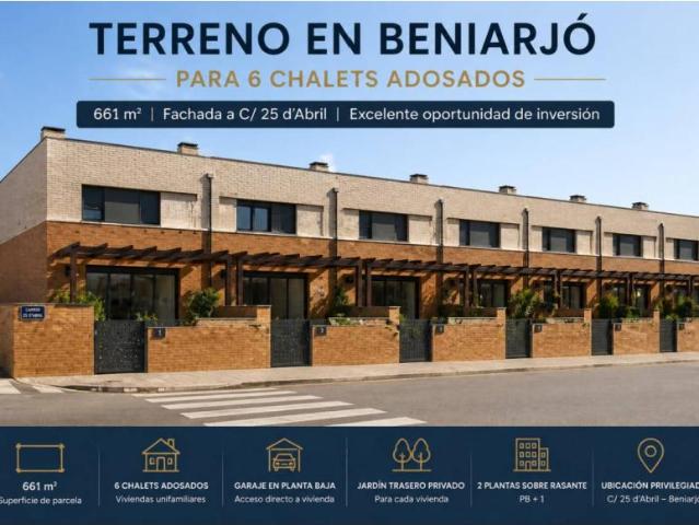 Apartamento en venta en Beniarjó, València / Valencia