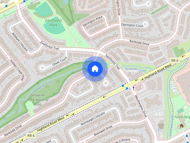 Townhouse for rent in Highland West, Kitchener