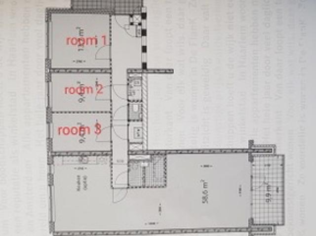 Kamer te huur in Haarlem, Noord Holland