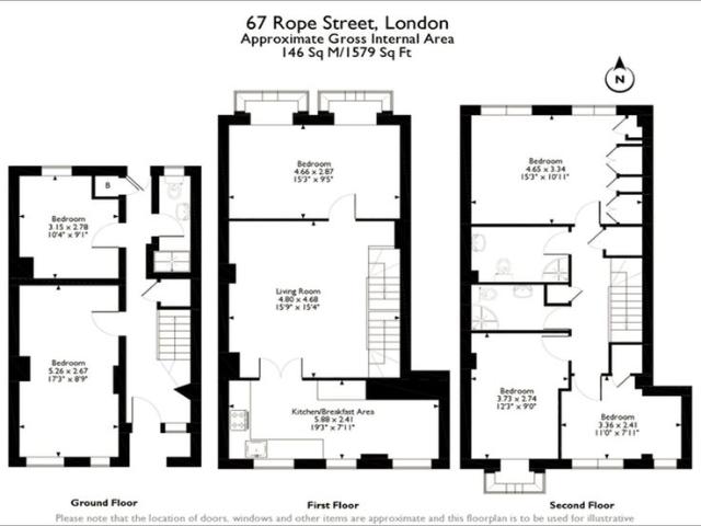 House for rent in Rotherhithe, Greater London