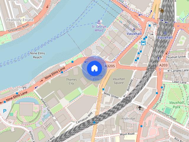 Apartment for rent in Nine Elms, Greater London