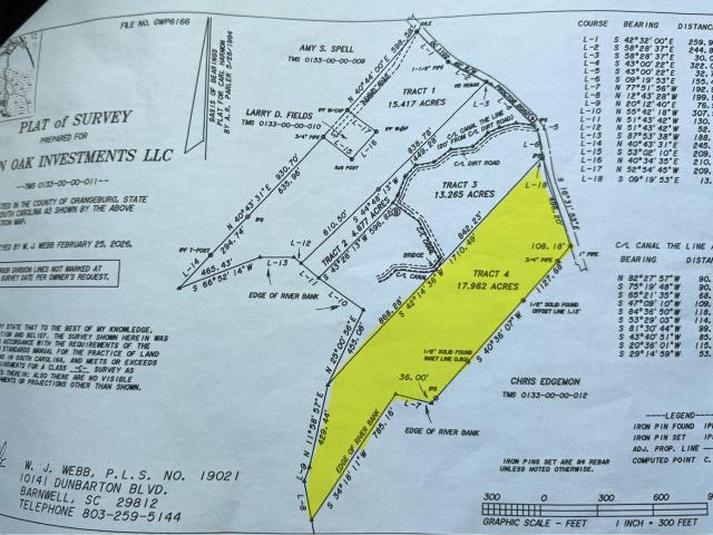 Land for sale in Cope, South Carolina