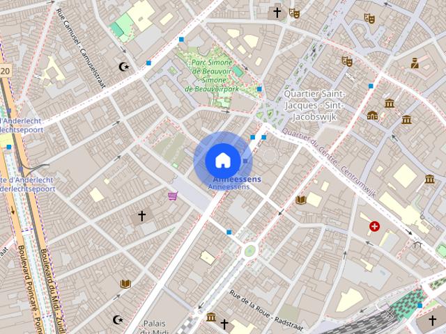 Appartement location à Quartier Midi-Lemonnier - Zuid-Lemonnierwijk, Bruxelles - Brussel