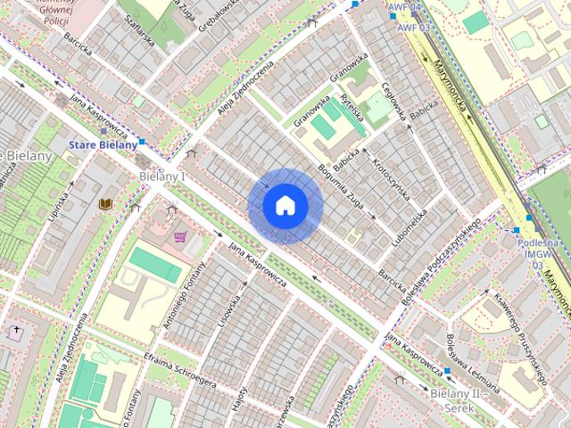 Kawalerka do wynajęcia w Stare Bielany, Warszawa