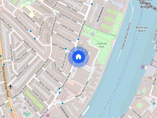 Apartment for rent in Sands End, Greater London