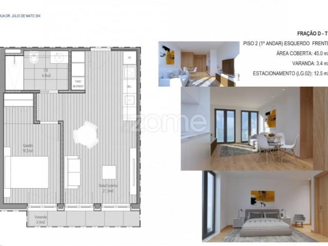 Apartamento venda em Porto