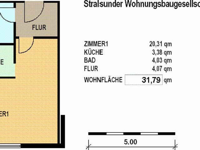 Apartment mieten in Grünhufe, Stralsund