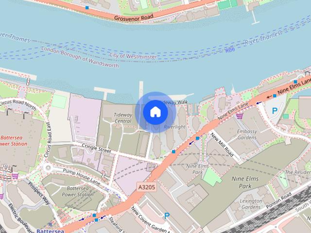 Apartment for rent in Nine Elms, Greater London