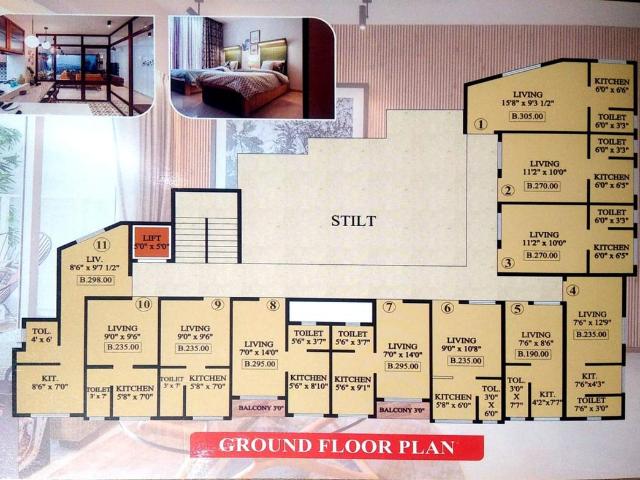 Flat for sale in Navi Mumbai, Ghansoli