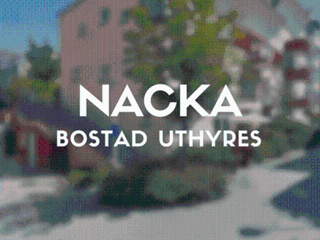 Lägenhet hyra i Nacka, Stockholm