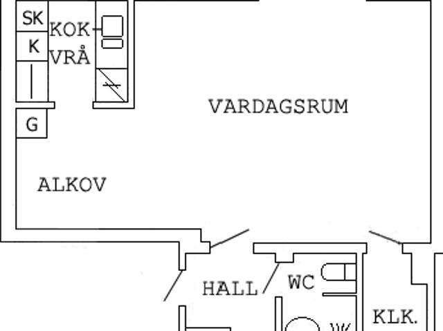 Lägenhet hyra i Boden, Norrbotten