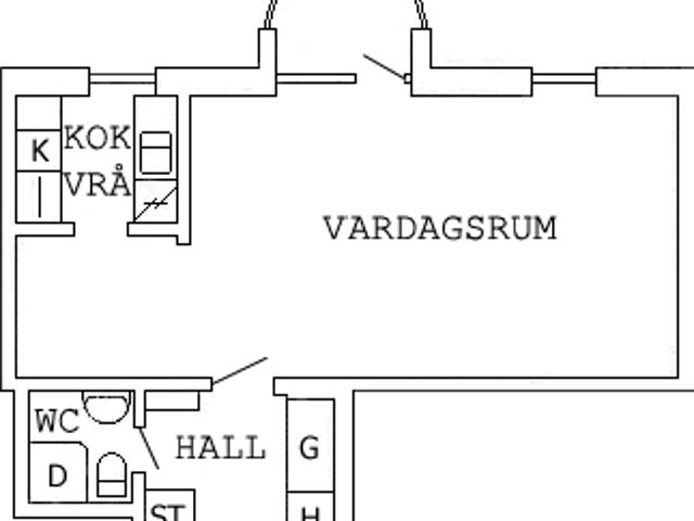 Lägenhet hyra i Boden, Norrbotten