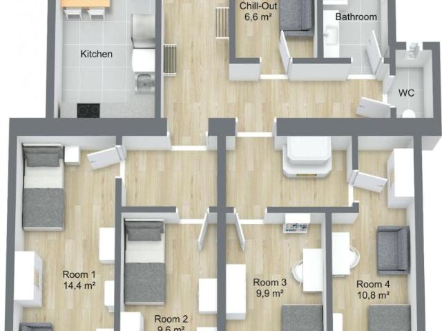 Zimmer mieten in Schottenfeld, Wien