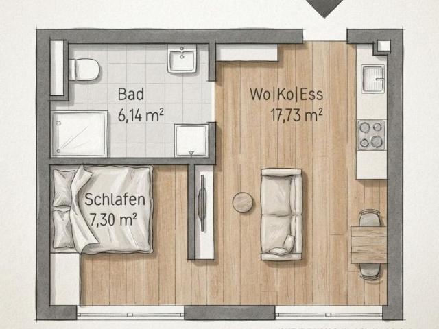 Wohnung kaufen in Katastralgemeinde Baierdorf, Graz