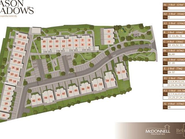 Terraced House for sale in Newtownmountkennedy, County Wicklow