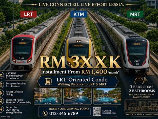 Serviced Residence for sale in Brickfields, Kuala Lumpur