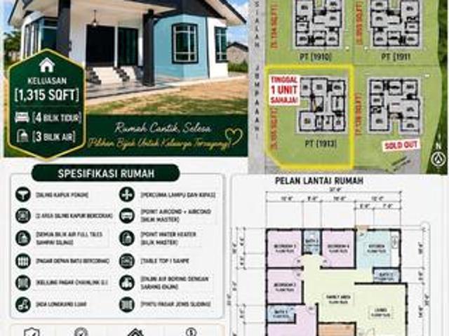 Bungalow for sale in Kota Bahru, Kelantan