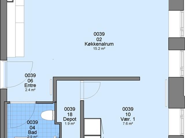 Lejlighed til leje i Ribe, Esbjerg