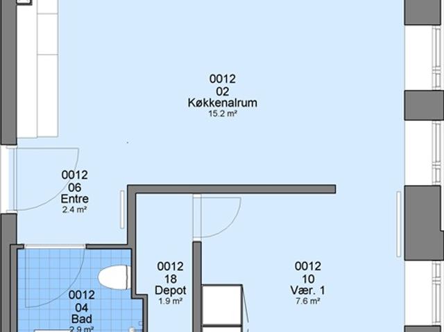 Lejlighed til leje i Ribe, Esbjerg