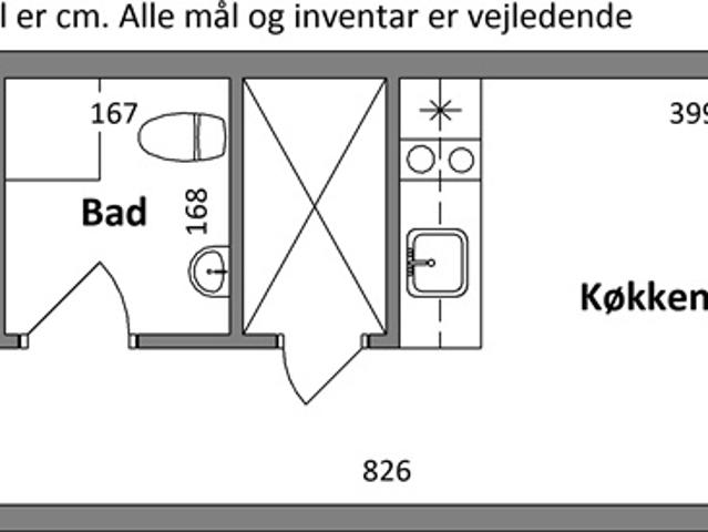 Lejlighed til leje i Horsens, Århus