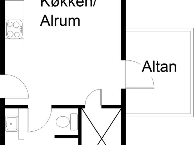 Lejlighed til leje i Århus