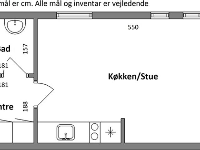 Lejlighed til leje i Tappernøje, Næstved Kommune