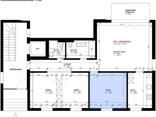 Apartment mieten in Schwarzenbach (SG), St. Gallen