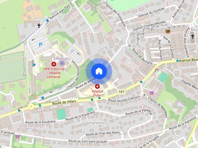 Studio mieten in Villars, Freiburg