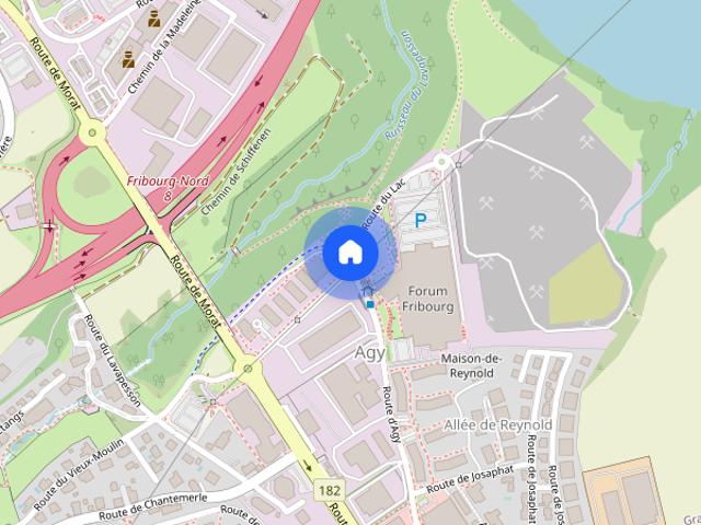 Studio mieten in Granges-Paccot, Freiburg