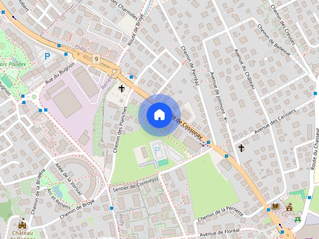 Apartment mieten in Prilly, District de l'Ouest lausannois
