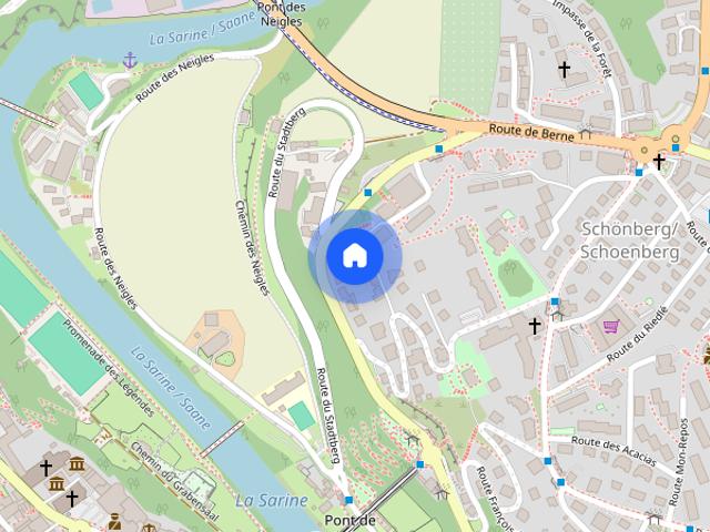 Studio mieten in Villars, Freiburg