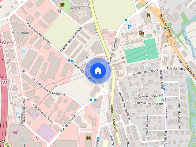 Apartment mieten in Crissier, District de l'Ouest lausannois