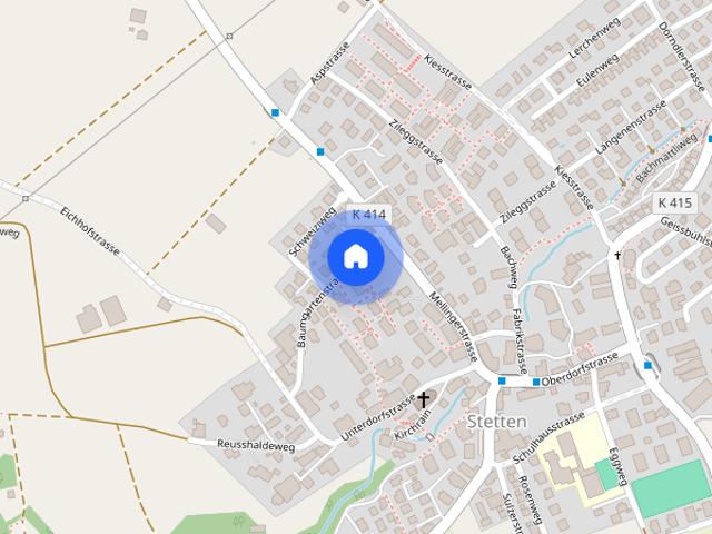 Studio mieten in Stetten (AG), Aargau