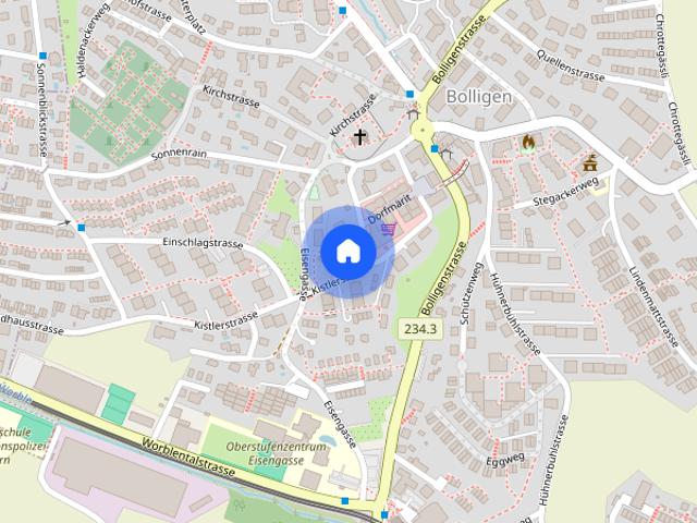 Apartment mieten in Bolligen, Verwaltungsregion Bern-Mittelland