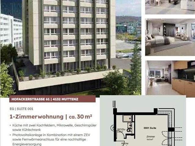 Apartment mieten in Muttenz, Basel-Landschaft