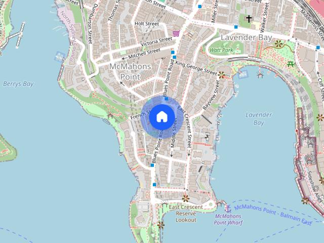 Apartment for rent in Lower North Shore, Sydney