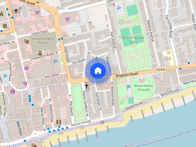 House for rent in Worthing, West Sussex