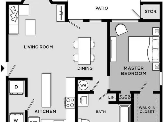 Condo for rent in Little Rock