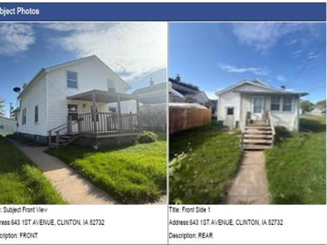 House for sale in Clinton, Iowa