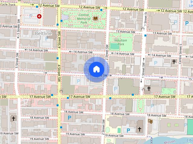 Apartment for rent in Victoria Park, Calgary