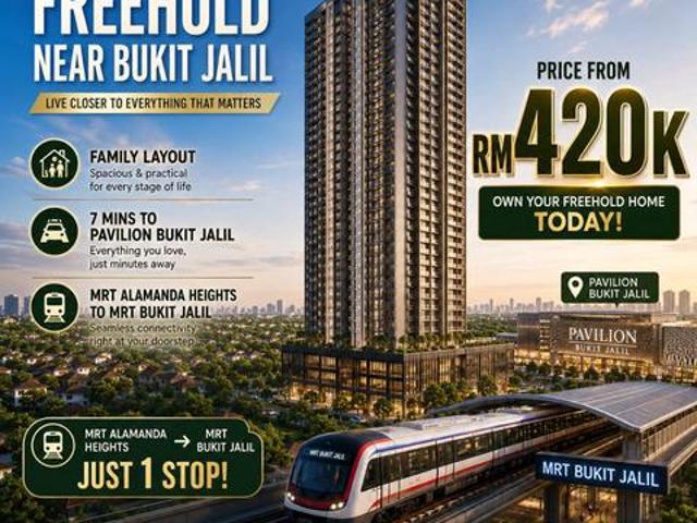Condominium for sale in Bukit Jalil, Kuala Lumpur