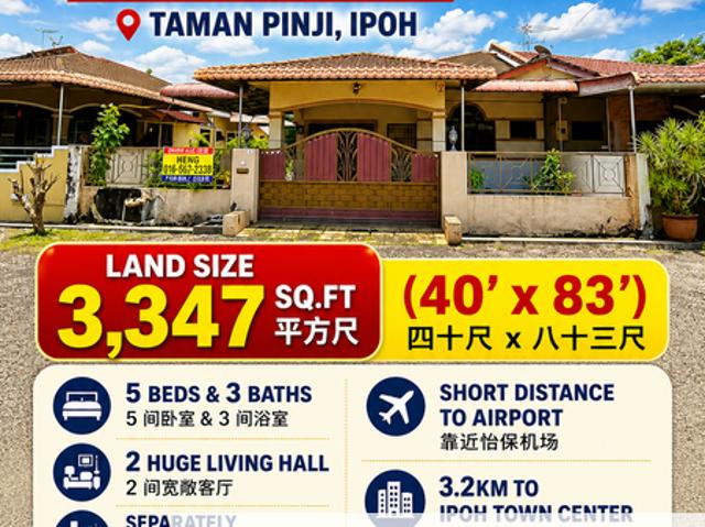 House for sale in Perak, Tanjong Ipoh
