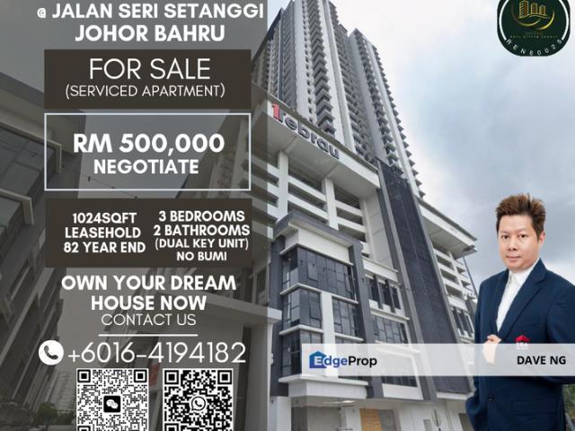 Condominium for sale in Johore Bahru, Johor