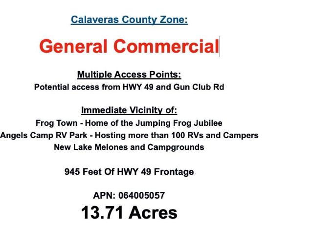 Property for sale in Angels Camp, California