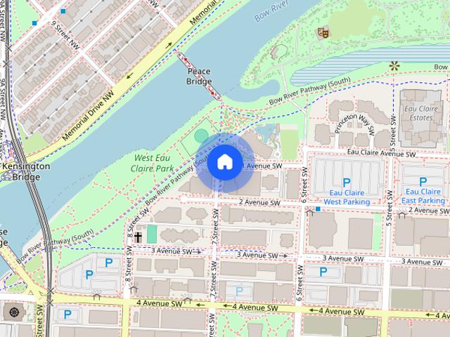 Apartment for rent in Eau Claire, Calgary