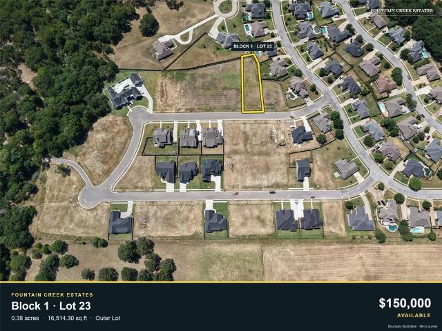 Land for sale in Fountain Creek Estates, Pottsboro