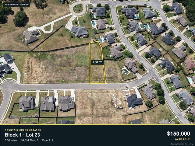 Land for sale in Fountain Creek Estates, Pottsboro