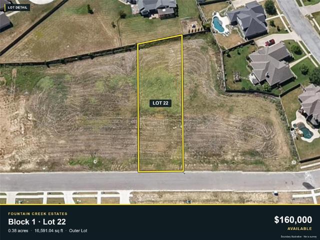 Land for sale in Fountain Creek Estates, Pottsboro